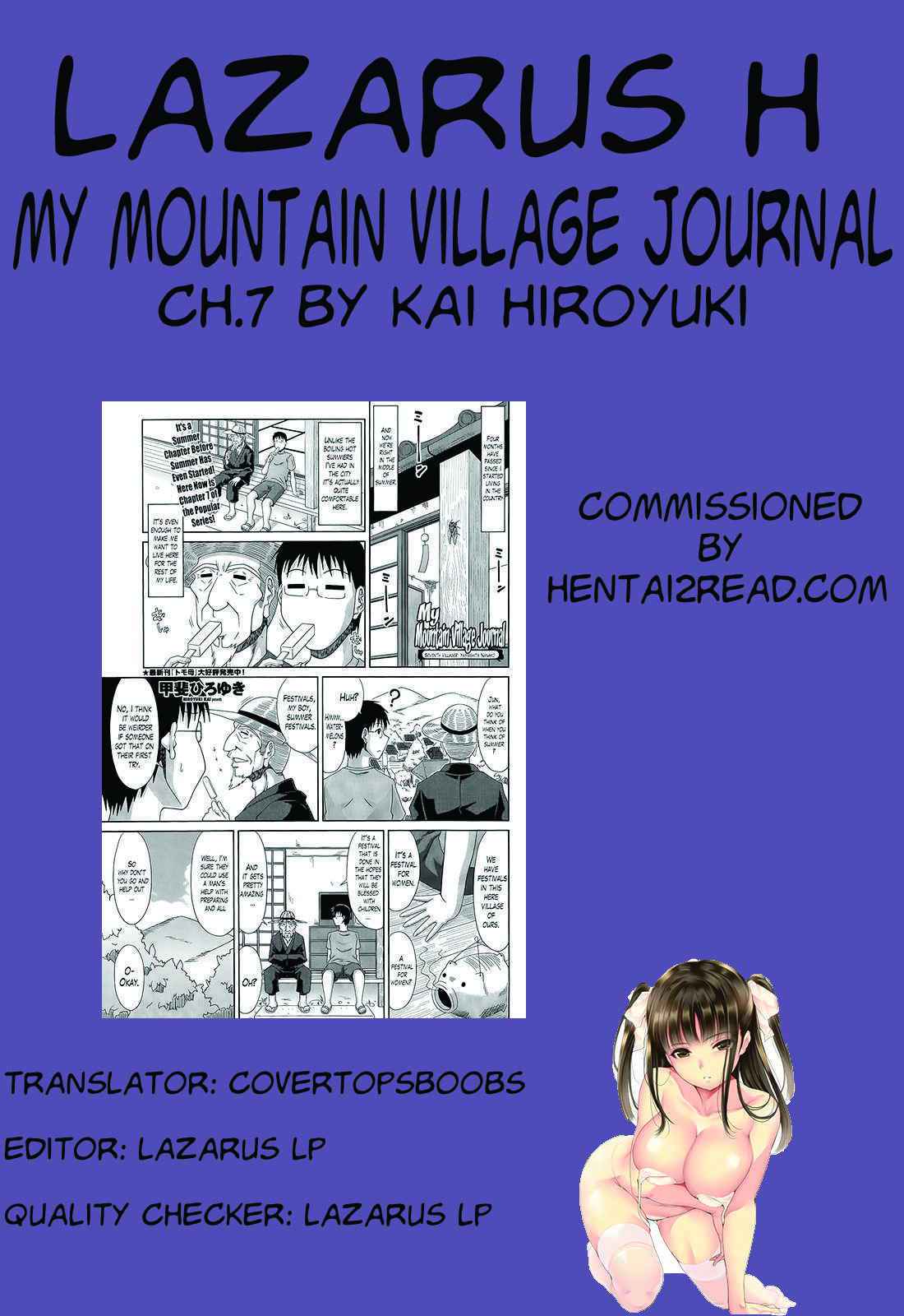 [Kai Hiroyuki] Boku no Yamanoue Mura Nikki | My Mountain Village Journal Ch. 1-8 [English] [Lazarus H]