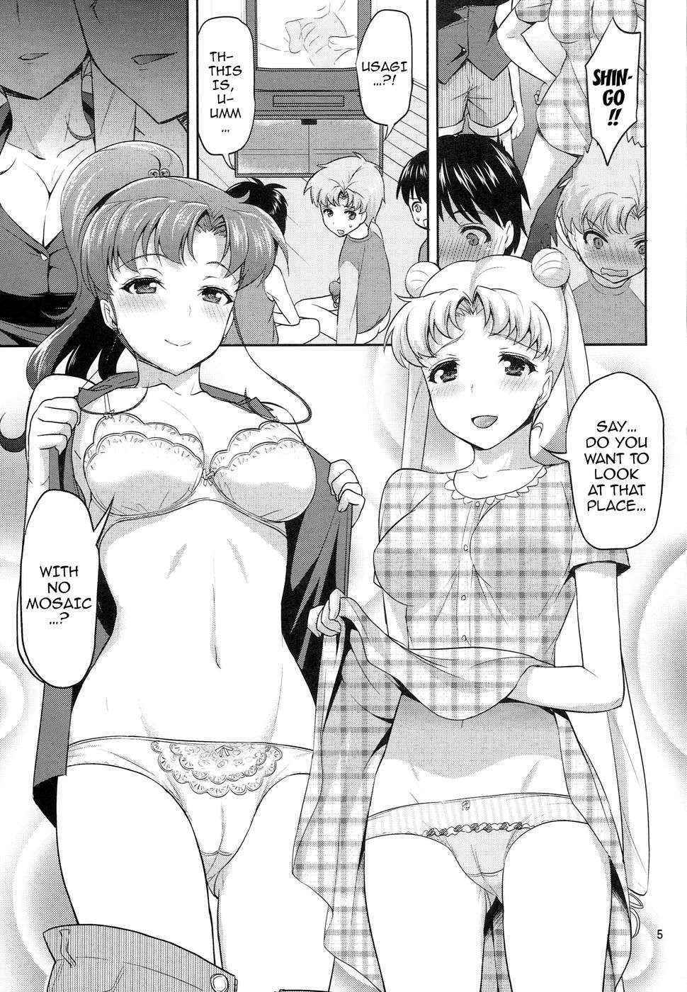 (C85) [Akapenguin (Asahina Hikage)] MOON&JUPITER FREAK (Bishoujo Senshi Sailor Moon) [English] {doujin-moe.us}