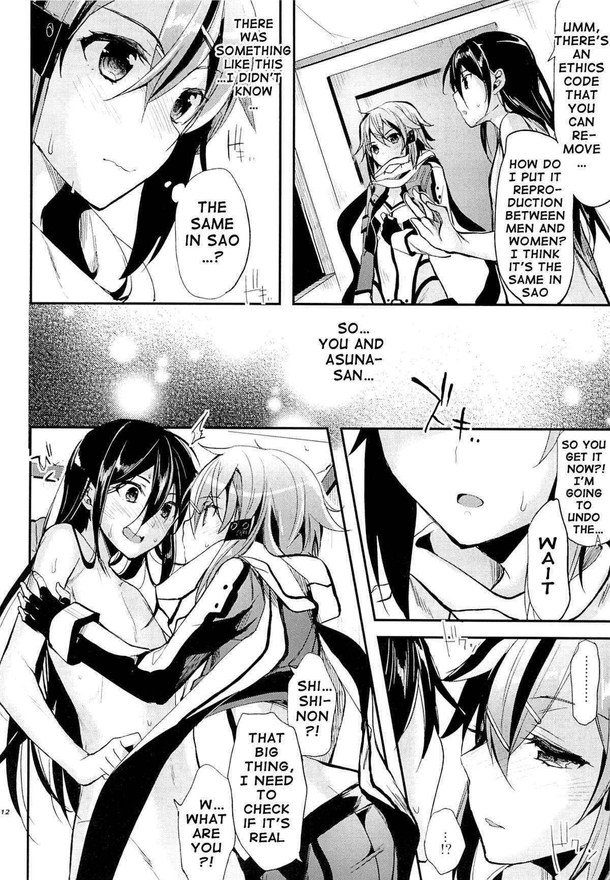 (C86) [Kawaisounako (Ichino, Yuyu)] Yosokusen wo Koete | Beyond the Prediction Lines (Sword Art Online) [English] {doujin-moe.us}