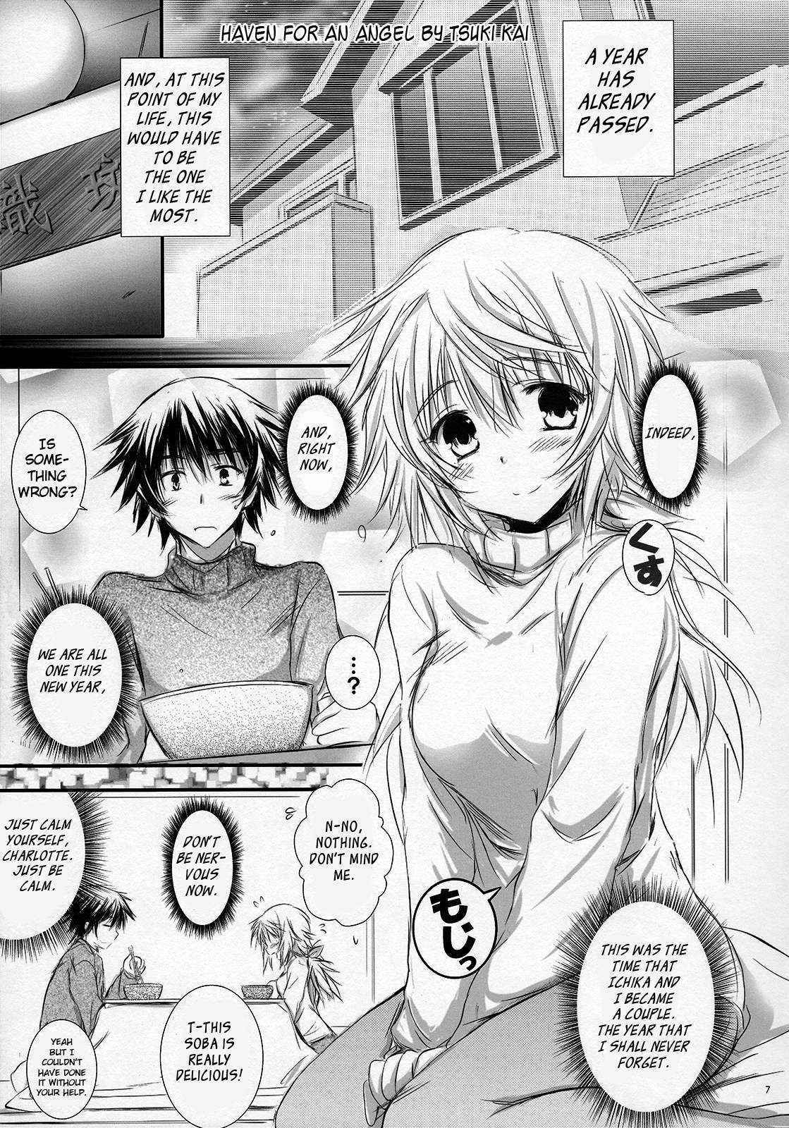 (C83) [SONIC WINTER (Tsukishima Kai, Hanzaki Ran)] Angel Night (IS <Infinite Stratos>, Haiyore! Nyaruko-san) [English] [Rapid Switch]