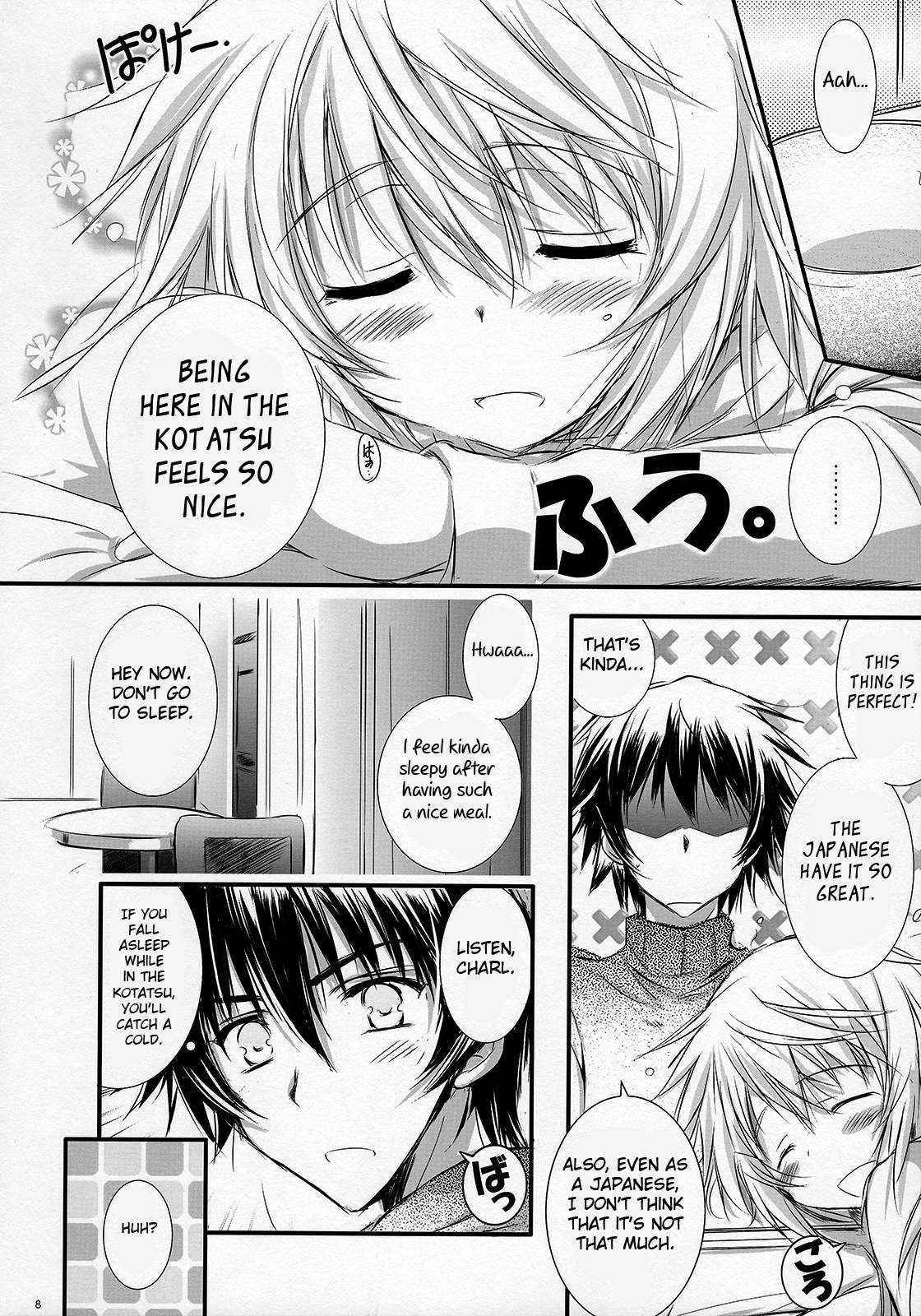 (C83) [SONIC WINTER (Tsukishima Kai, Hanzaki Ran)] Angel Night (IS <Infinite Stratos>, Haiyore! Nyaruko-san) [English] [Rapid Switch]