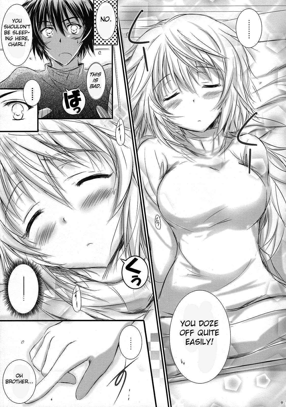 (C83) [SONIC WINTER (Tsukishima Kai, Hanzaki Ran)] Angel Night (IS <Infinite Stratos>, Haiyore! Nyaruko-san) [English] [Rapid Switch]