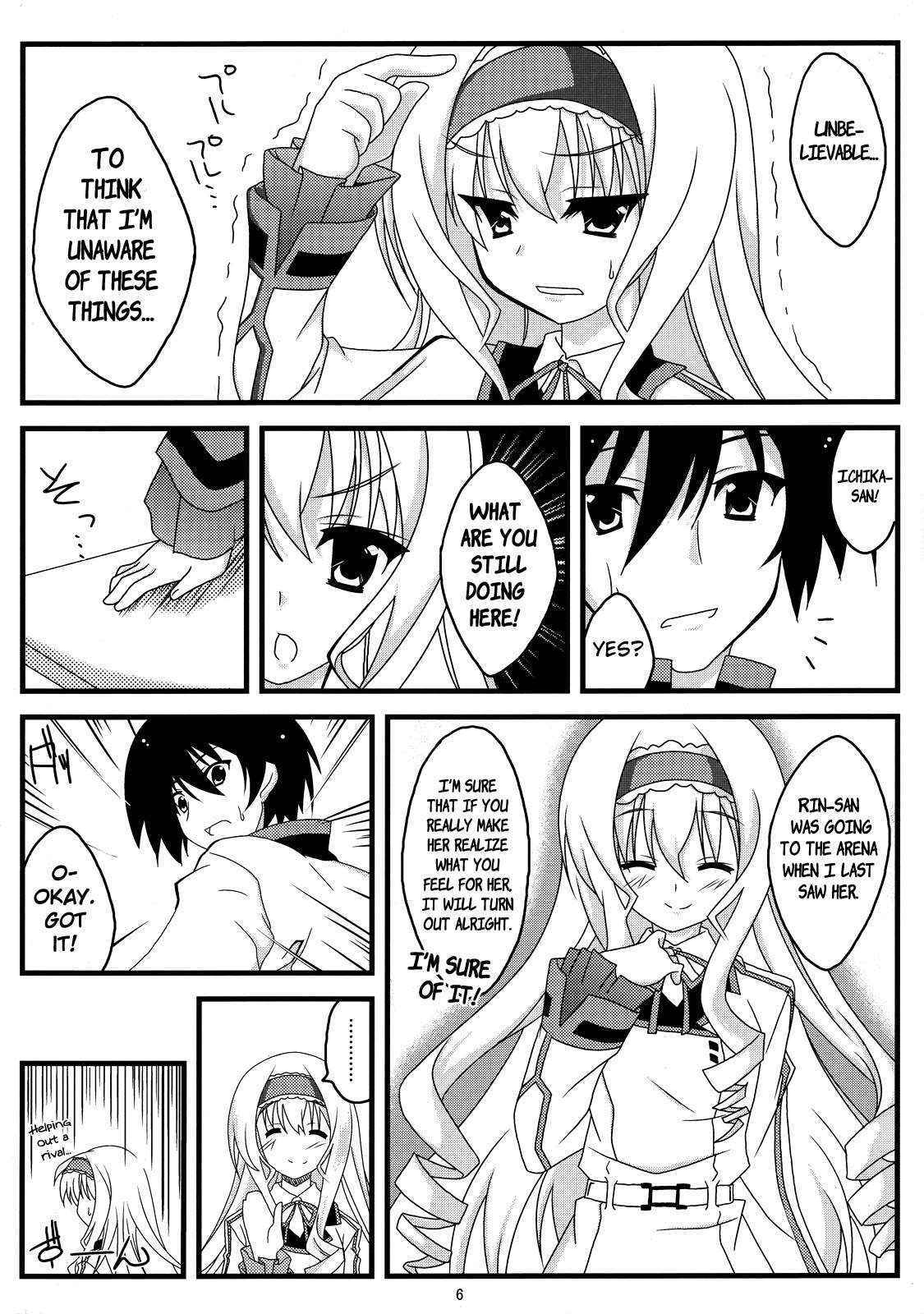 (C80) [WS. (Yuuki Shin)] Kokoro Biyori. | Heart Weather (IS <Infinite Stratos>) [English] [Rapid Switch]