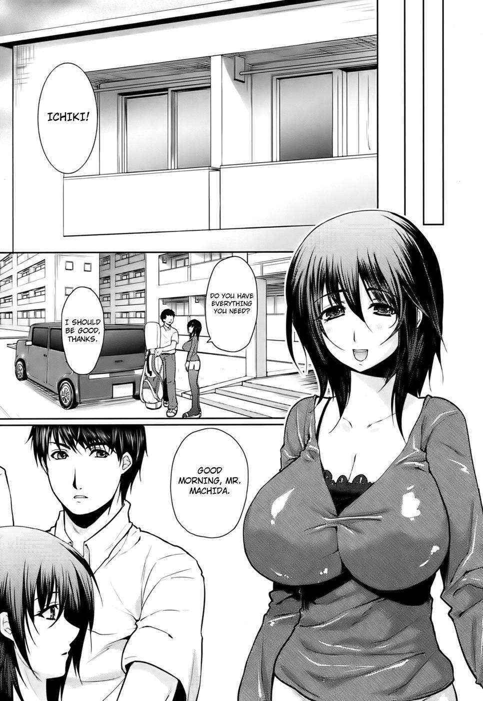 Hazukashii Chibusa Chapter 5: Company House Wife – Youko ~Afternoon Cowgirl Position~