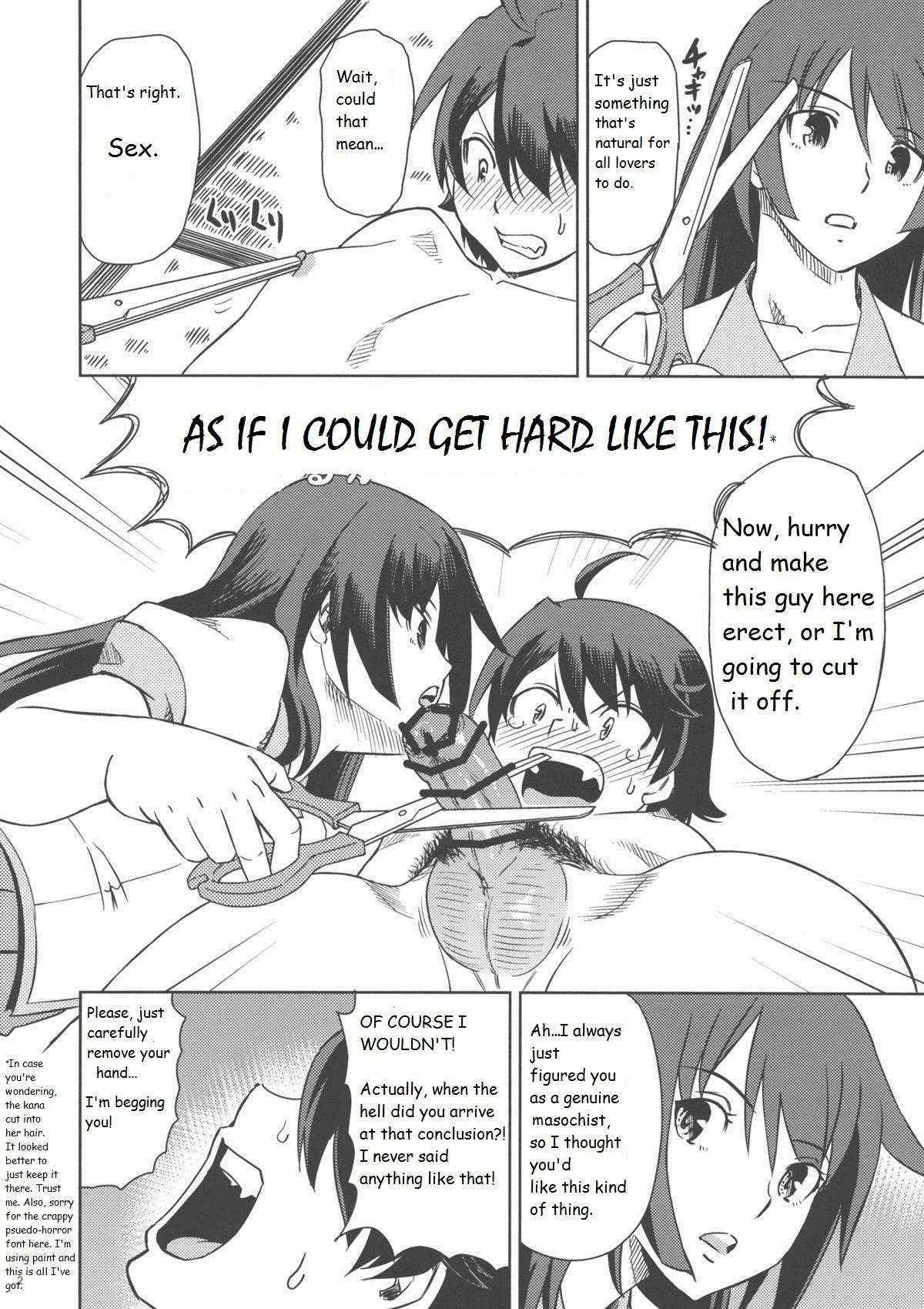 (C78) [Homerun Cafe (Abe Morioka)] Hitagi Strike (Bakemonogatari) [ENG]