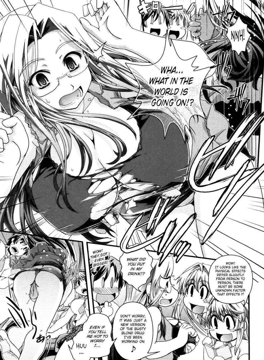 Transformed into a Busty Blonde - Ch. 4