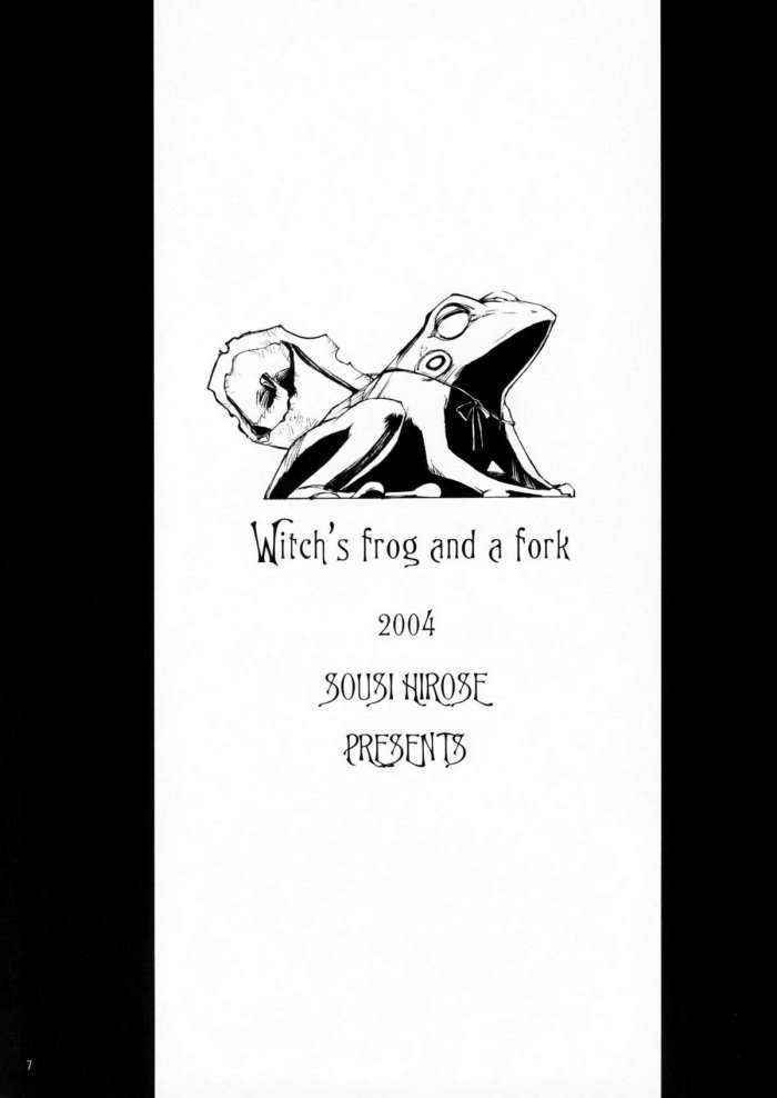 Witch's Frog And A Fork