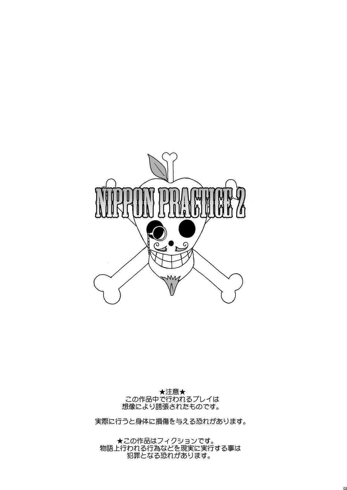 (C75) [Niku Ringo (Kakugari Kyoudai)] Nippon Practice 2 (One Piece) [Digital]