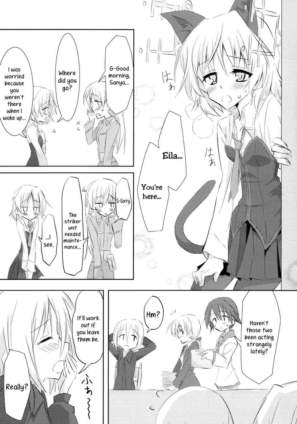 [nwonyo pasun] EilaNyaX (Strike Witches) [English] =Yuri-ism & TV=