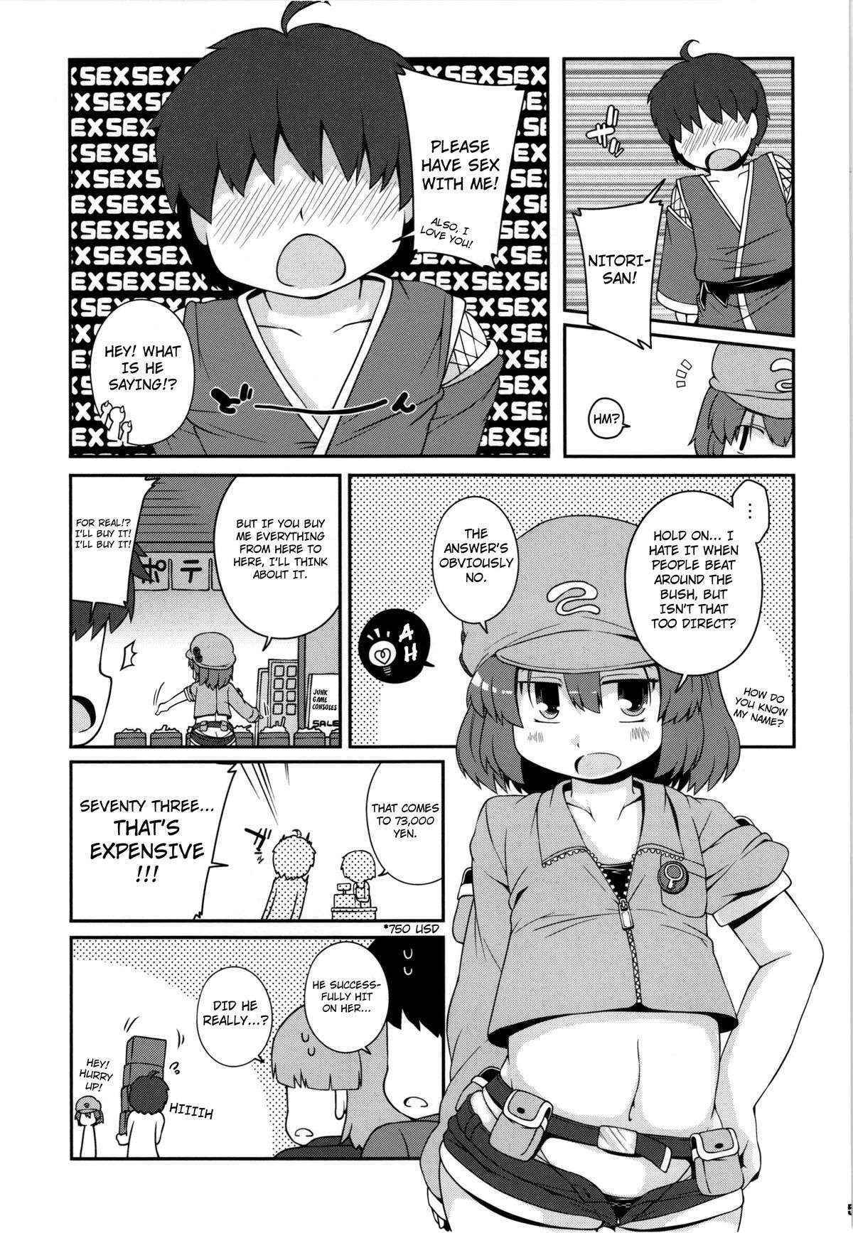 (C84) [Watosato (Sugiura Sen)] Licentious Kawashiro Nitori-san (Touhou Project) [ENG]