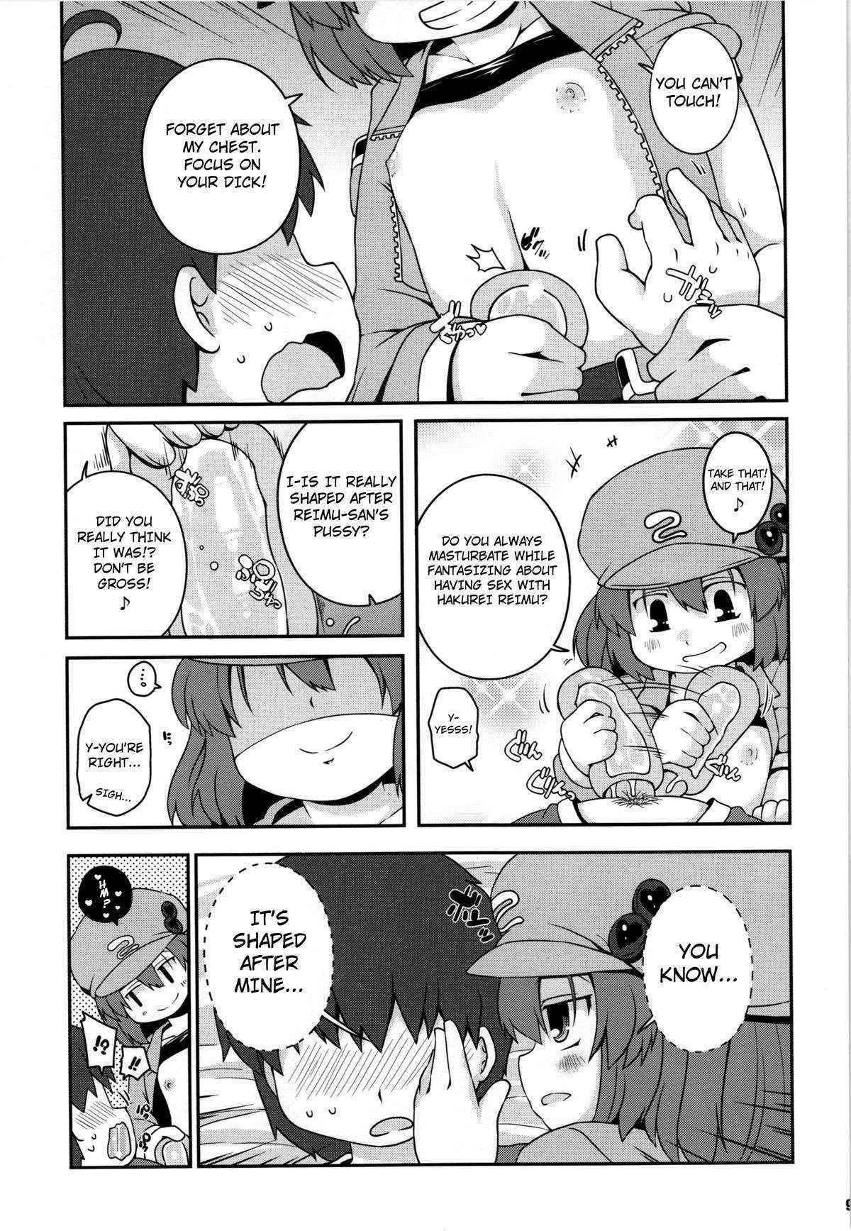 (C84) [Watosato (Sugiura Sen)] Licentious Kawashiro Nitori-san (Touhou Project) [ENG]