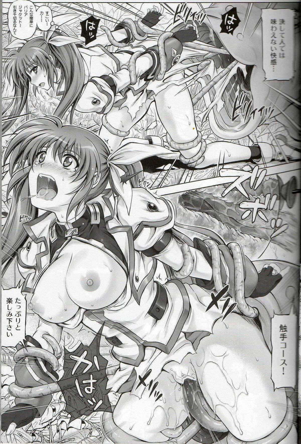 (C84) [Cyclone (Reizei, Izumi)] T-14 3 Tai Choooo (Mahou Shoujo Lyrical Nanoha)