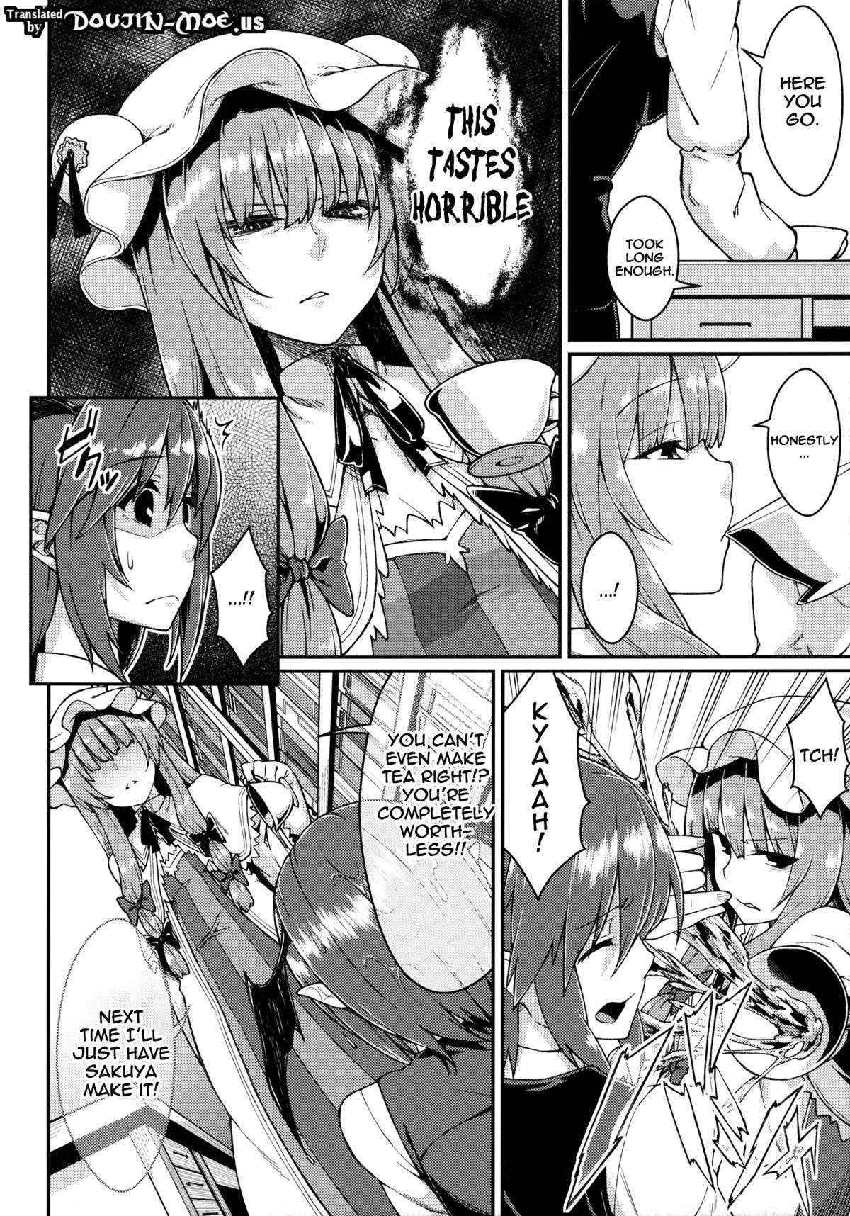 (Reitaisai 10) [Hirojuu Renshuuchou (Hiroya)] Pache Otoshi | Patchouli Defeated (Touhou Project) [English] {doujin-moe.us}