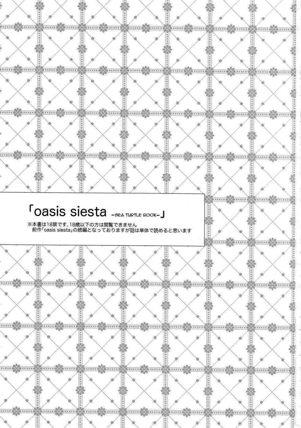 oasis siesta -Sea Turtle Book-