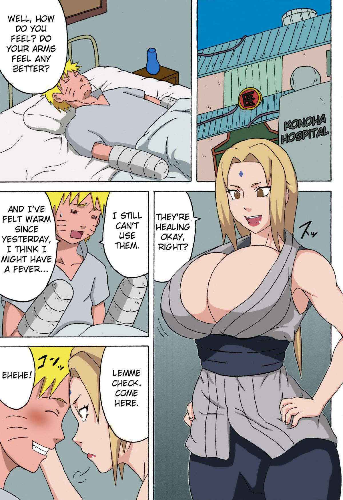 (C83) [Naruho-dou (Naruhodo)] Konoha no Sei Shorigakari | Konoha's Sexual Healing Ward (Naruto) [English] [Colorized] [Incomplete]