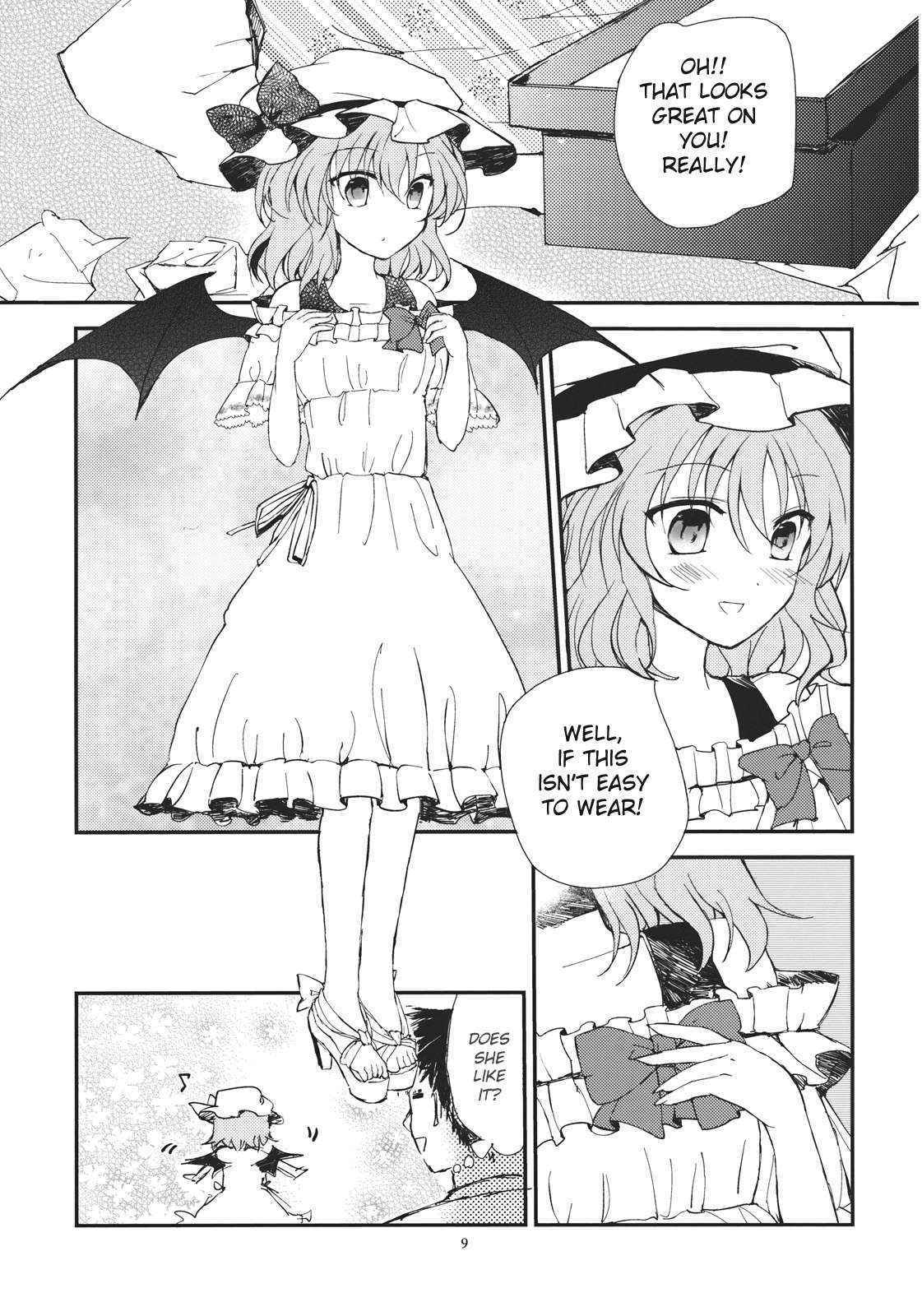 (Reitaisai 9) [Mikka Misaki (Nazuka)] Remilia in My Hometown in Reality (Touhou Project) [ENG]