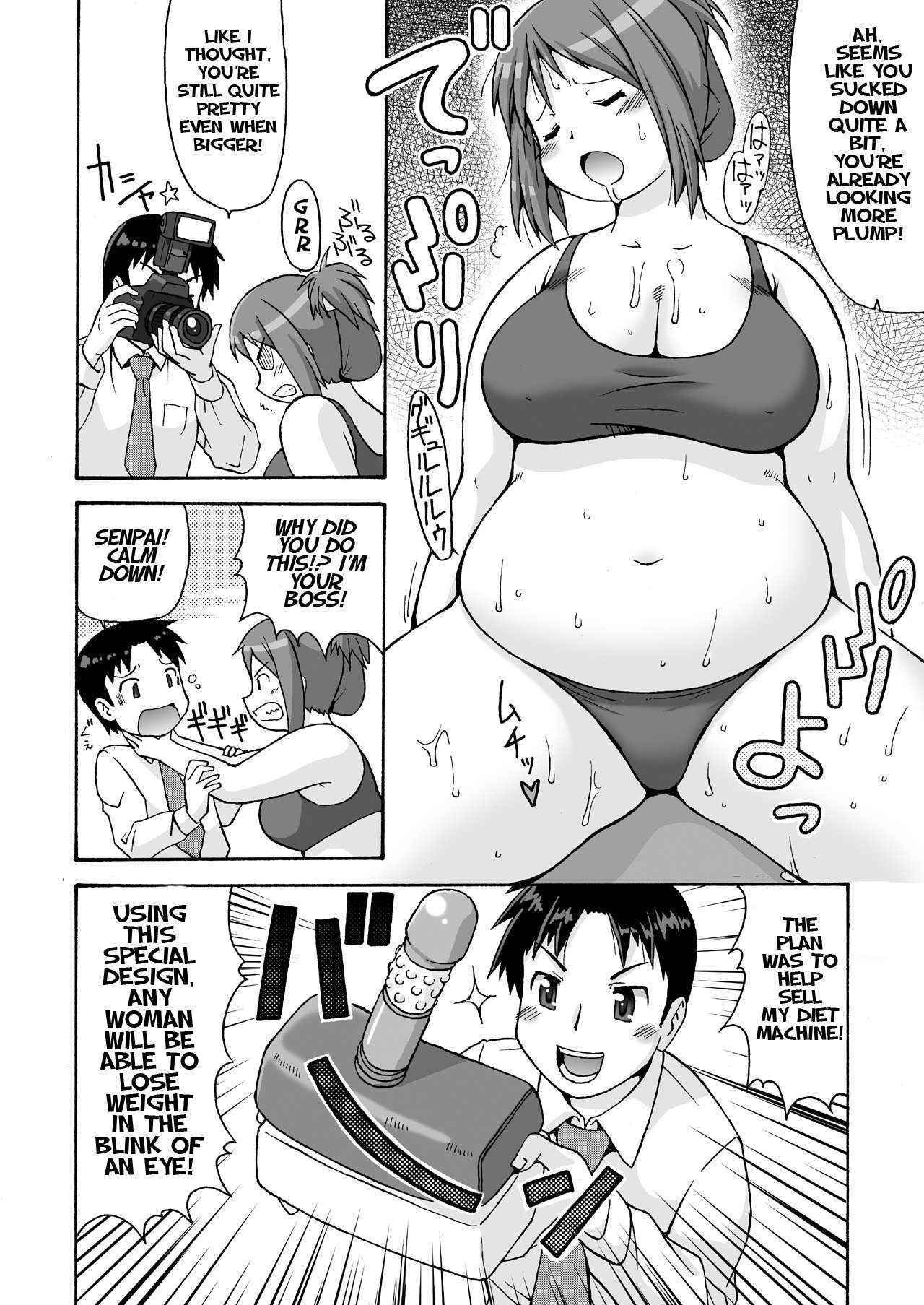 [Aa, Warera Katou Hayabusa Sentoutai (Katou)] Before After, Sexy Plumper's Sex Diet [English] (Loona-chan)