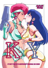 Ky Dirty Pair 25th Anniversary Memorial Ero Comic