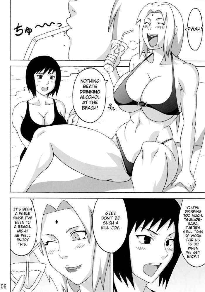 Tsunade’s Obscene Beach