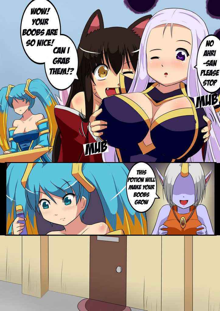 Sona X Ahri Lovely Boobies