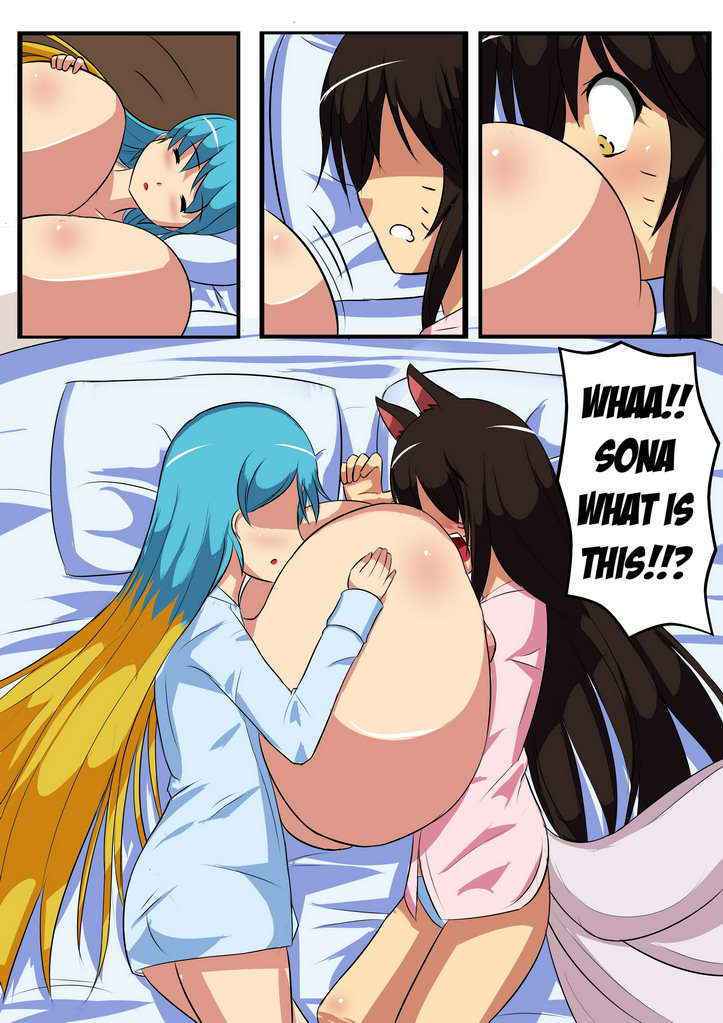 Sona X Ahri Lovely Boobies