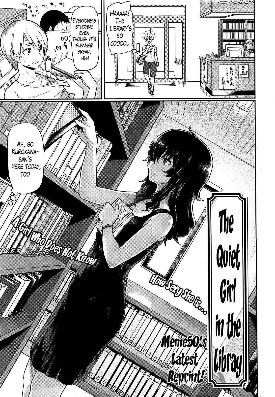 Shizuka Na Toshokan No Kanojo | The Quiet Girl In The Library