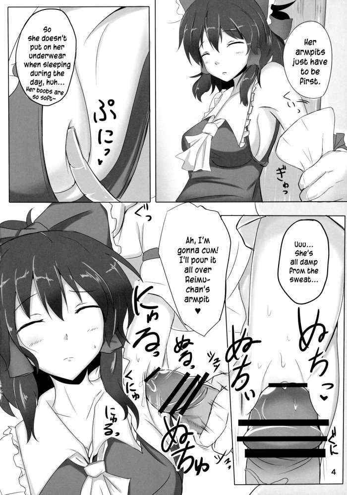 The Record Of Reimu-san’s Secret Photo-shoot