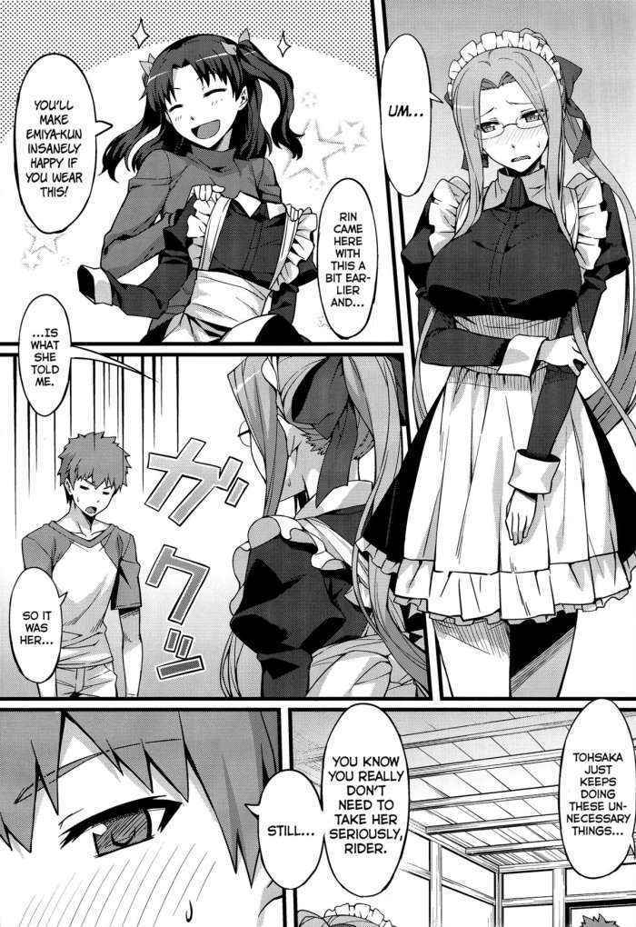 Rider-san To Maid Fuku.