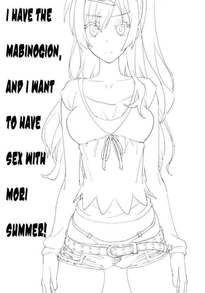 Mabinogion Wo Te Ni Ireta Node Mori Summer To H Ga Shitai! | I Have The Mabinogion, And I Want To Have Sex With Mori Summer!