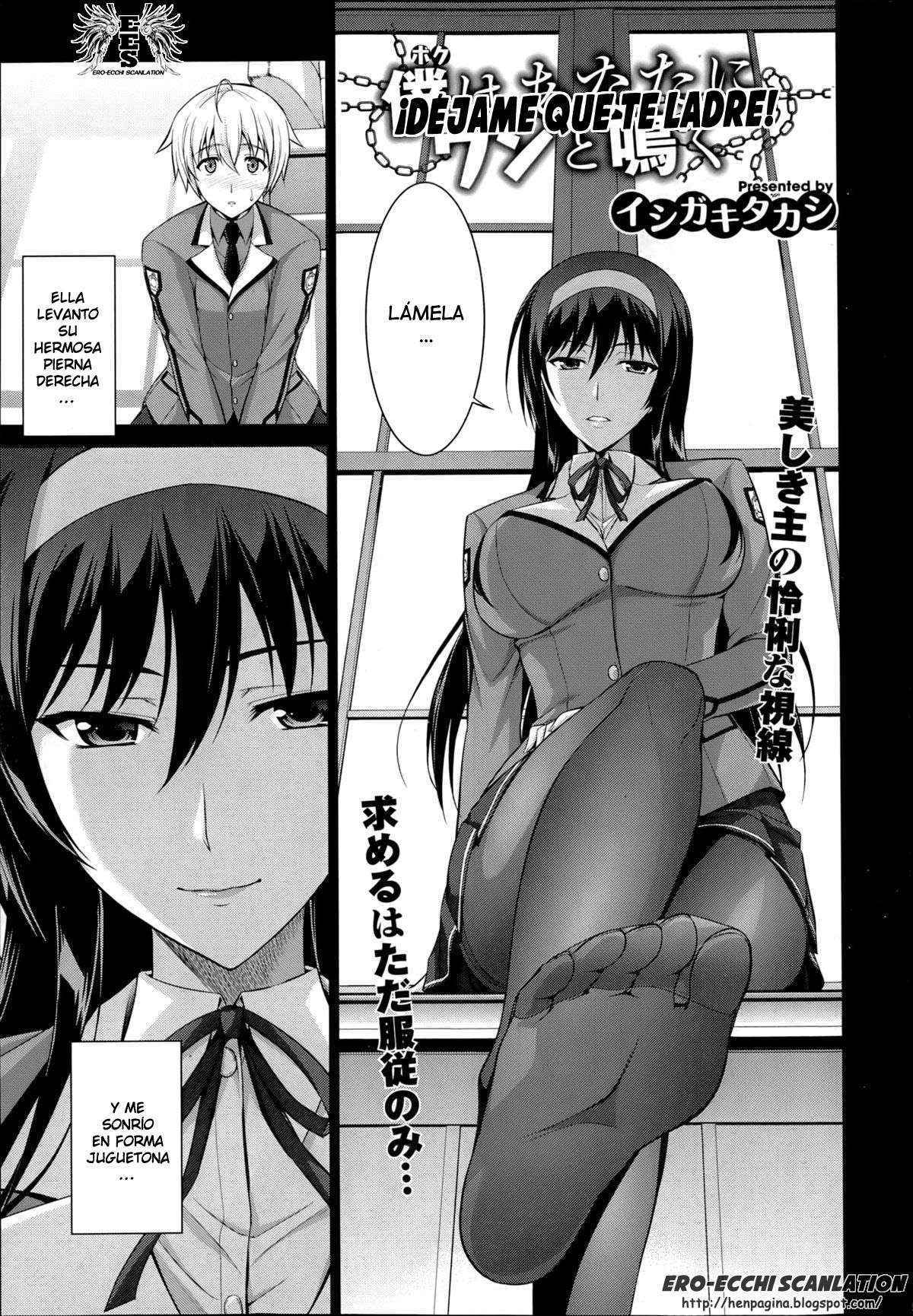 Boku Wa Anata Ni Wan To Naku | ¡déjame Que Te Ladre! Ch. 1-3 Spanish