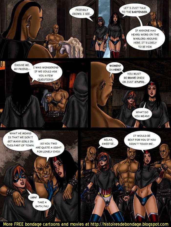 9 Superheroines Vs Warlord  Ch.1