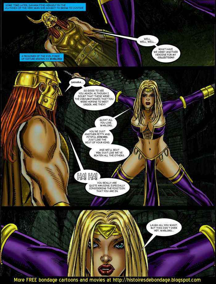 9 Superheroines Vs Warlord Ch.2