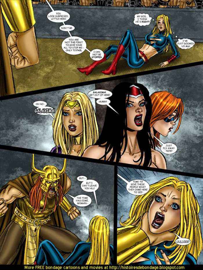 9 Superheroines Vs Warlord  Ch.3