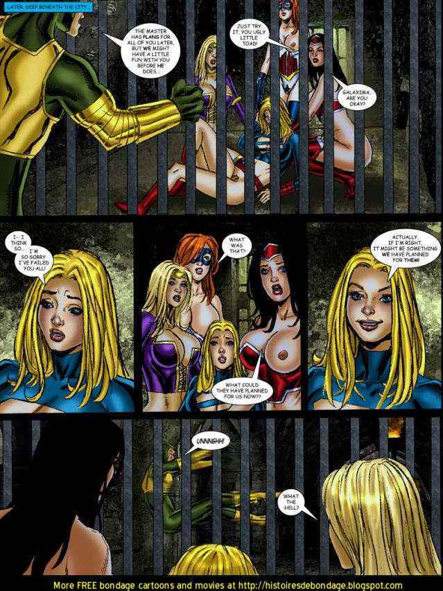 9 Superheroines Vs Warlord