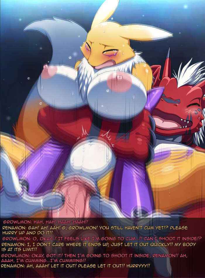 Renamon X Growlmon