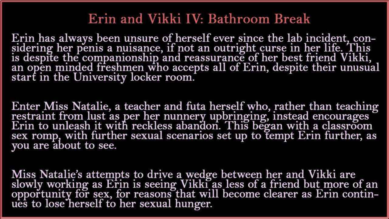 Erin & Vikki Iv – Bathroom Break