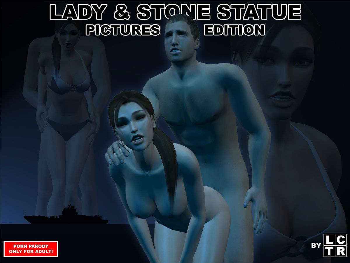 Lady & Stone Statue: Pictures Edition