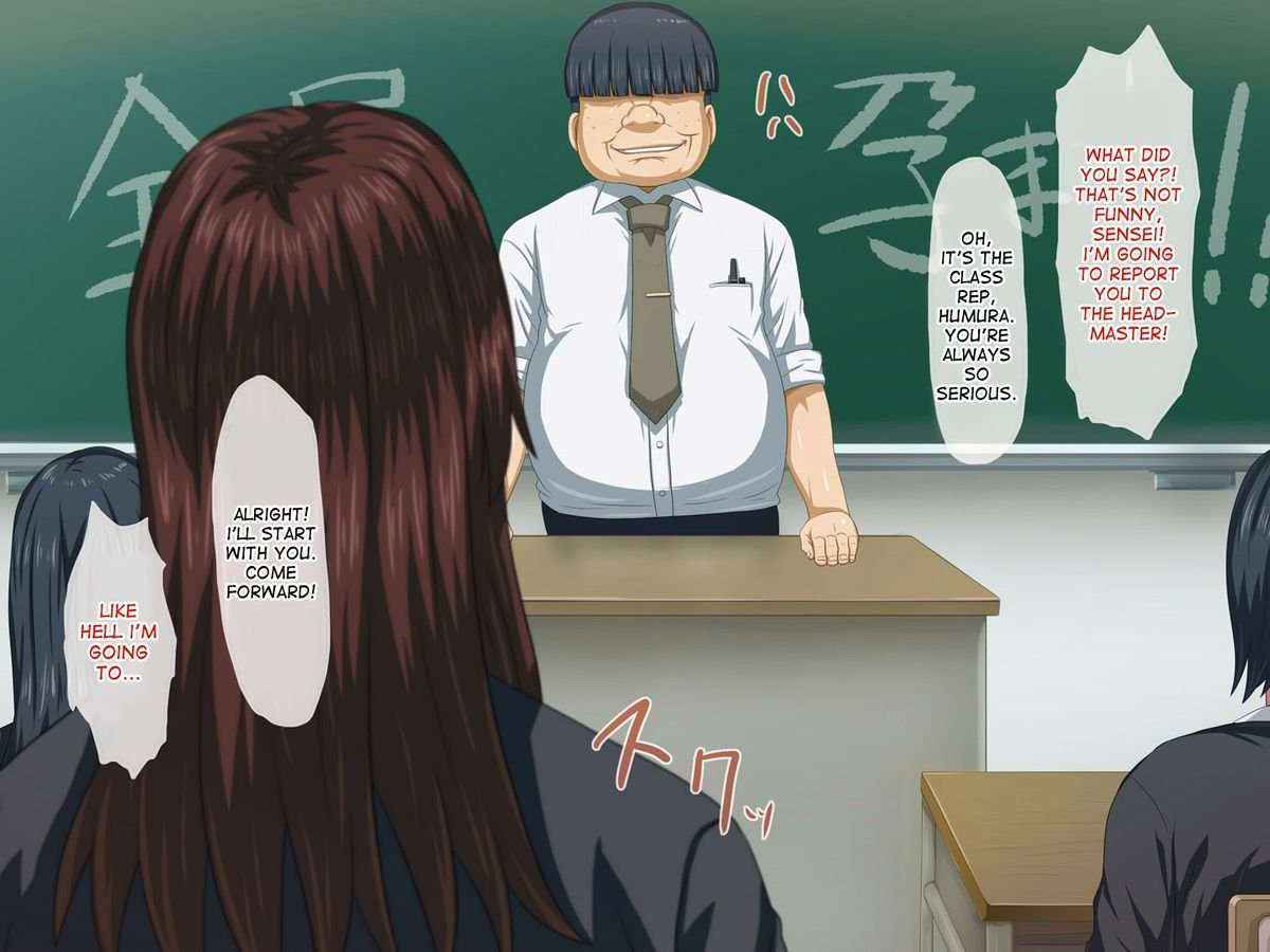 Kimo Kyoushi Ga Saiminjutsu De Class Zenin O Haramasu! | The Disgusting Teacher Used Hypnosis To Impregnate All The Girls In Class!