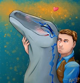 Jurassic World – Chris Pratt And Blue