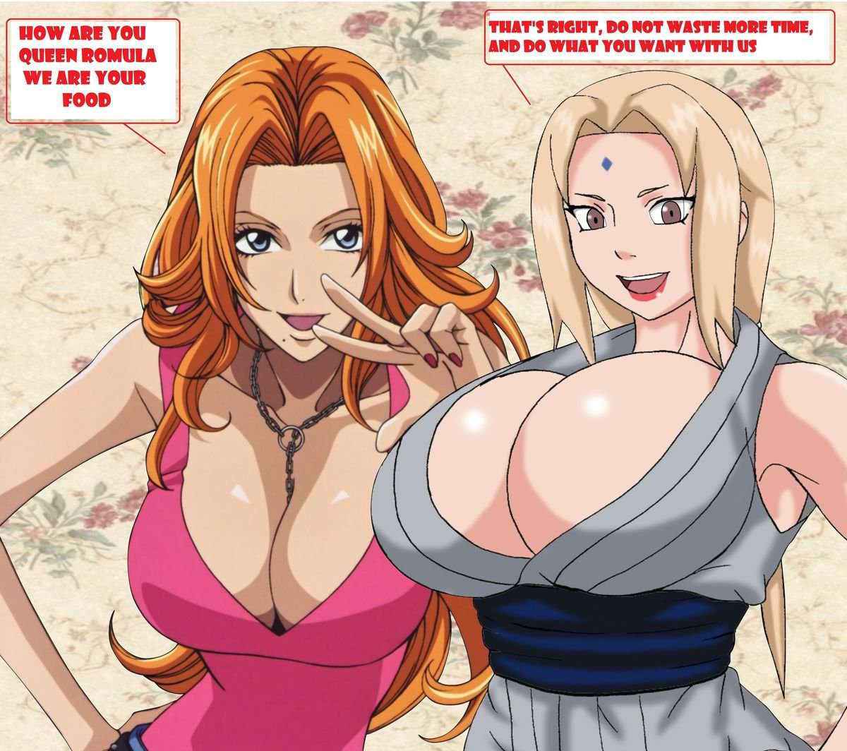 Romula Vs Tsunade Vs Rangiku Matsumoto