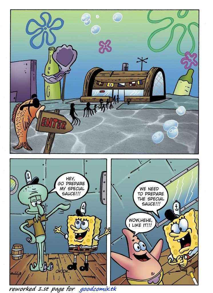 Spongebob Squarepants – Fucking In The Kitchen