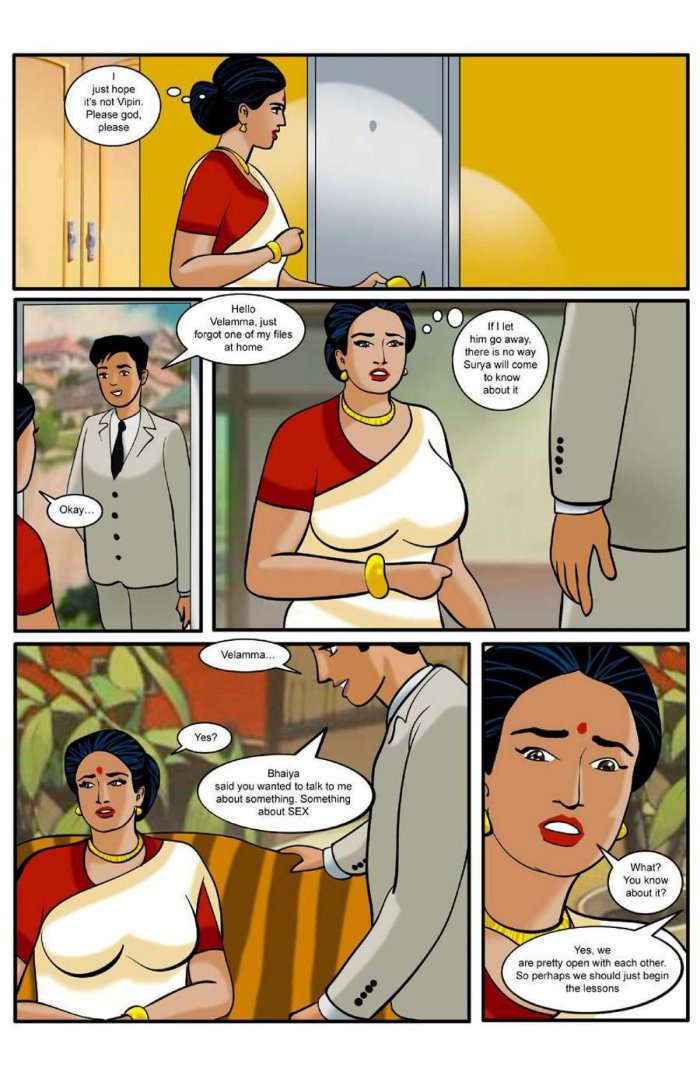 Velamma #09 – Taking Virginity