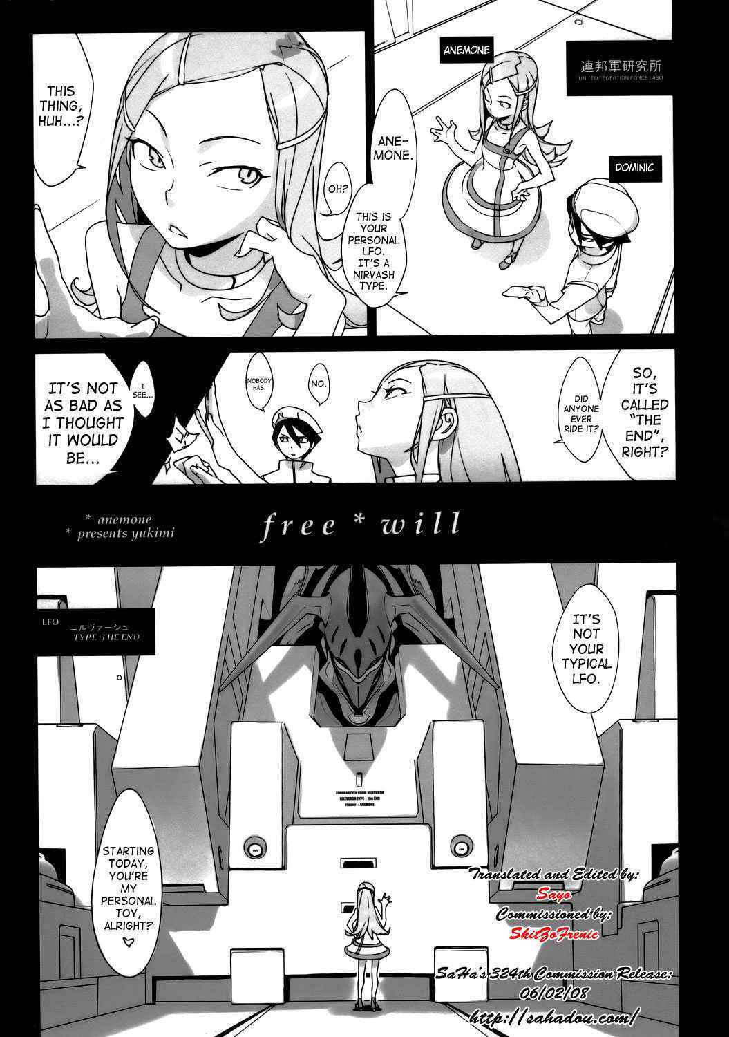 [Enuma Elish] Free Will (Eureka 7) (English)