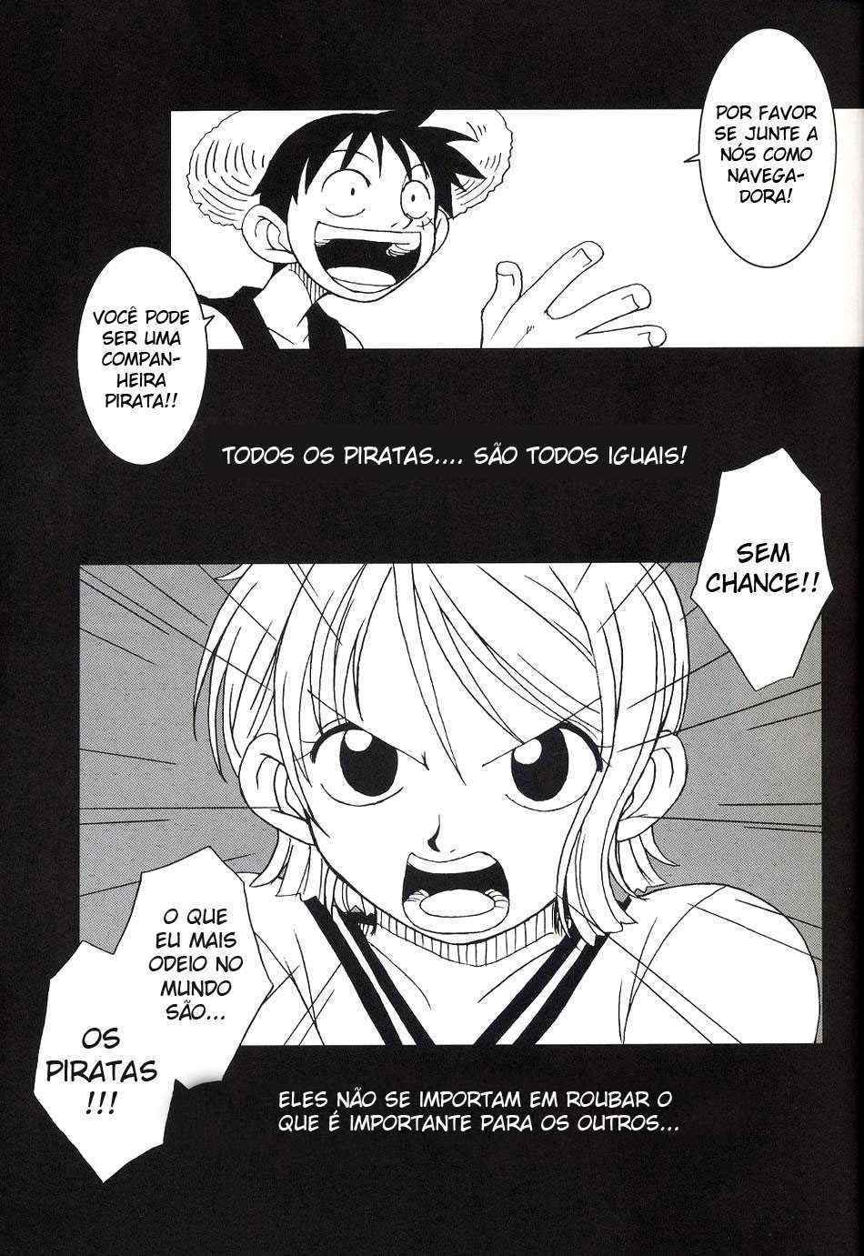 (CR32) [KENIX (Ninnin)] ORANGE PIE Vol.2 (One Piece) [Portuguese / BR]