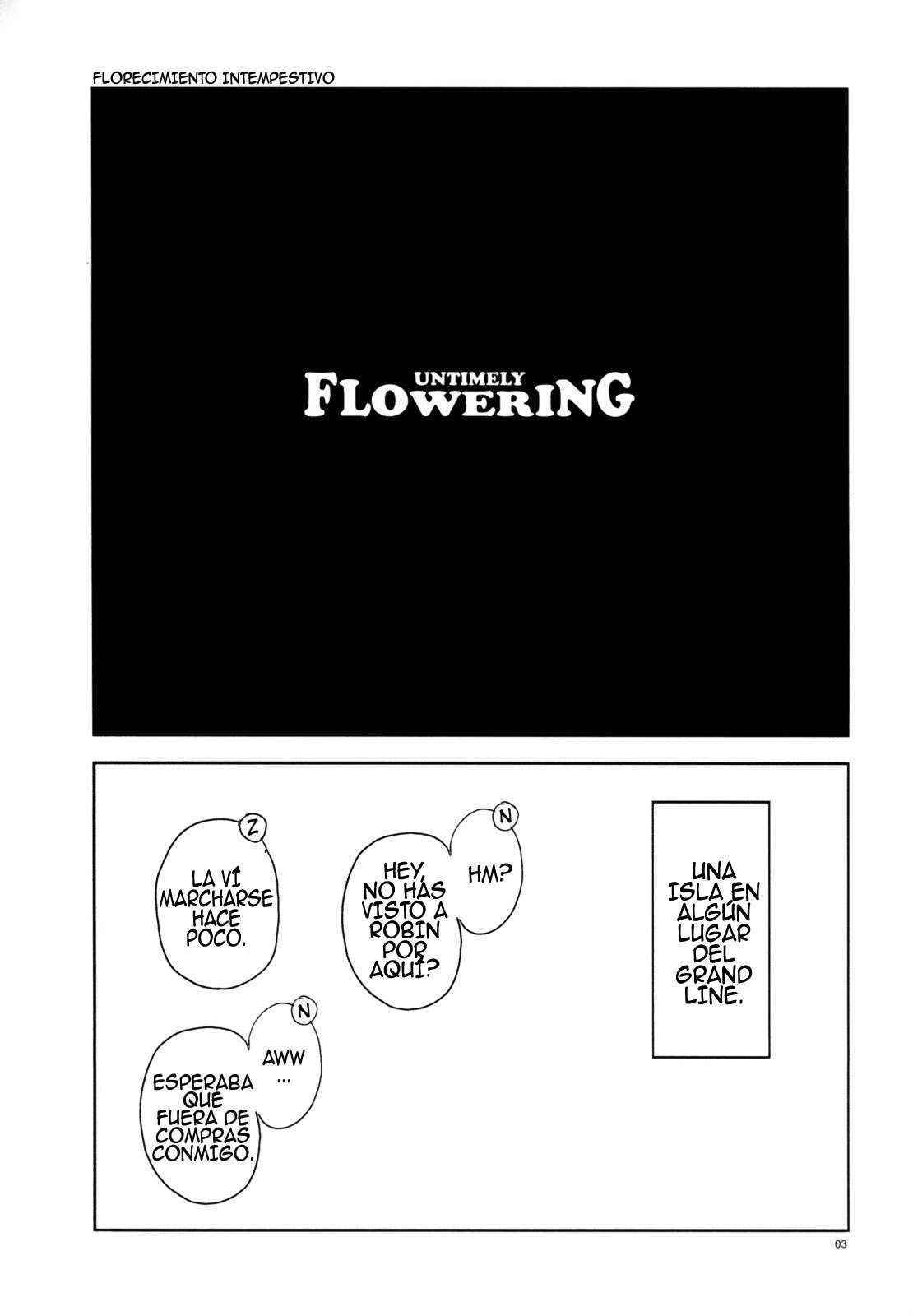 [Rojiura Jack] Untimely Flowering (One Piece) (Español)