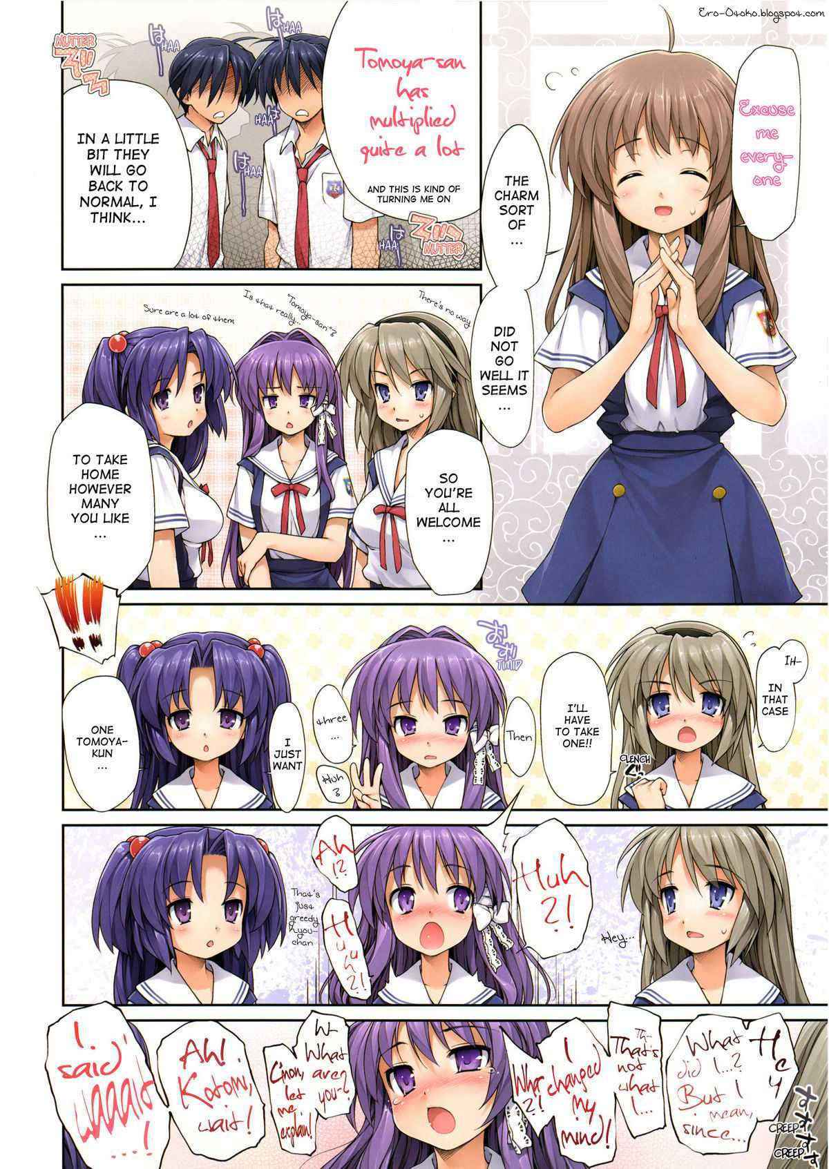 (C74) [NiseMIDIdoronokai (Ishikei)] OKAZ (CLANNAD) [English] [Decensored]