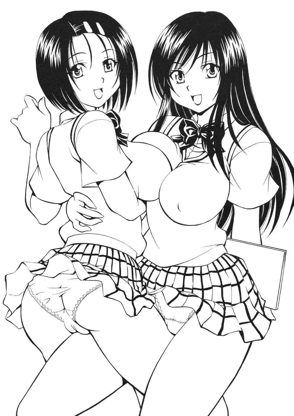 [Studio Wallaby] Trouble Musume ~Haruna & Yui~ (ToLove-ru) [ENG]