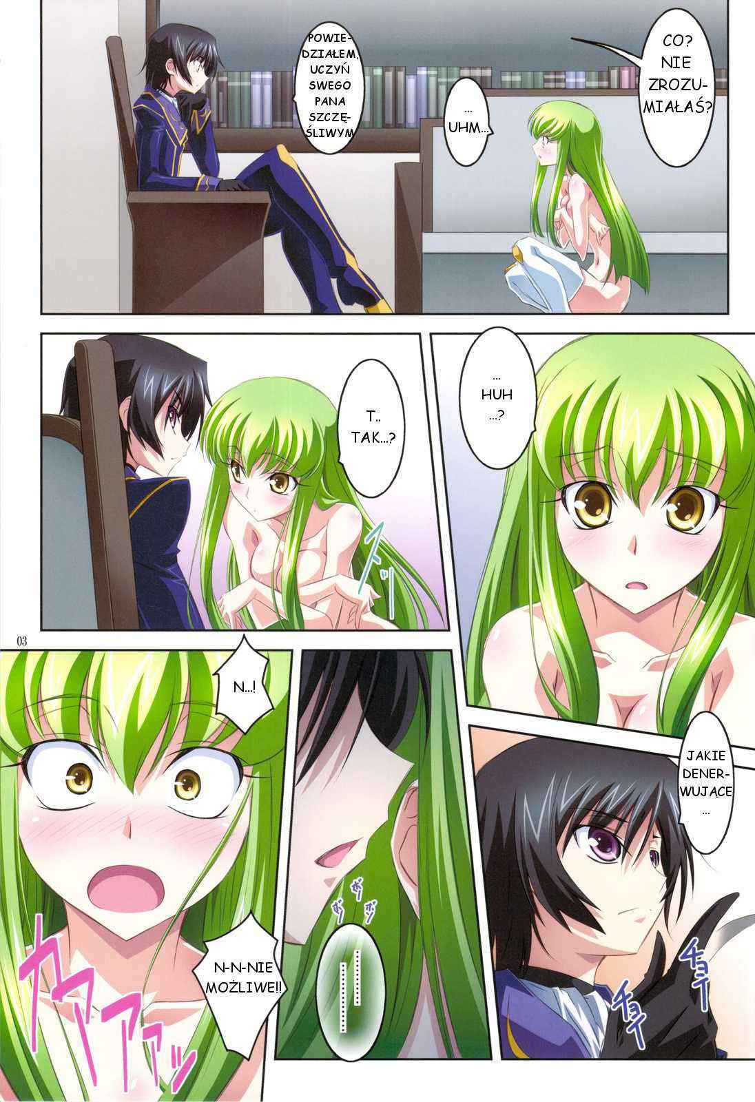 (C75) [Mahirutei (Izumi Mahiru)] C.C.Lemonade R2 (CODE GEASS Hangyaku no Lelouch) [Polish]