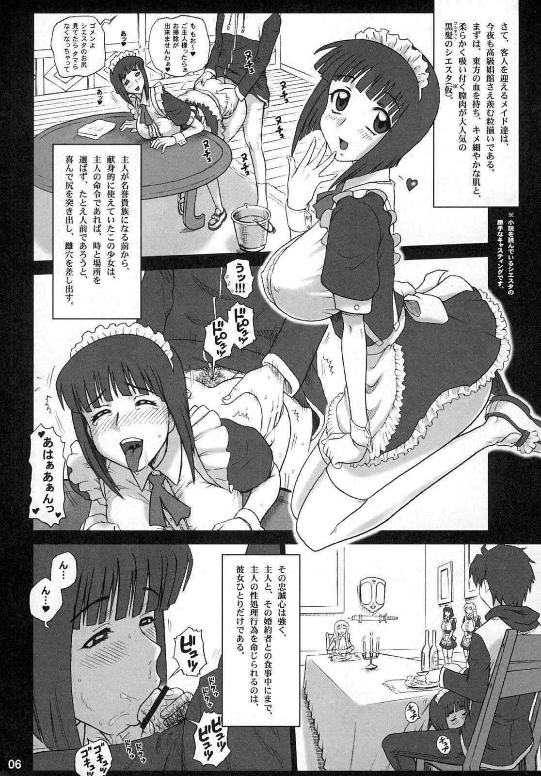 (C75) [Kaiten Sommelier] 21Kaiten Maid no Tasogare (Zero no Tsukaima)[JAP]