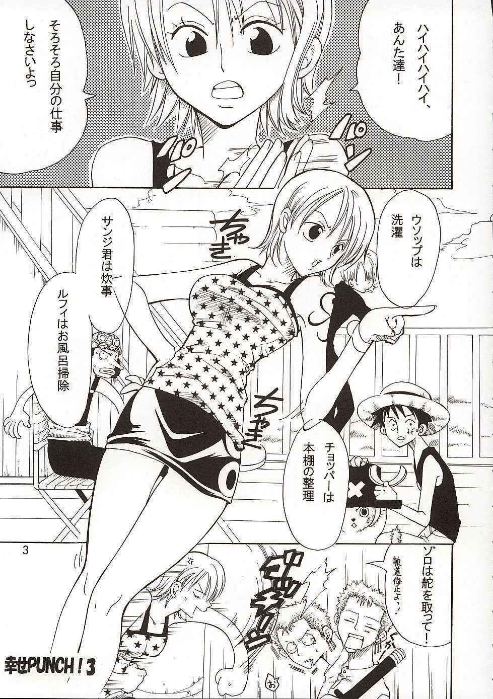 (C62) [KURIONE-SHA (YU-RI)] Shiawase Punch! 3 (One Piece)